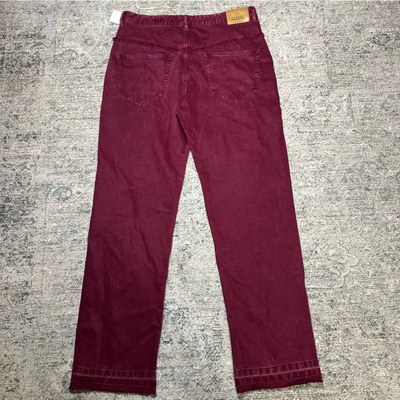 🆕 Isabel Marant Noemie High-Waisted Jeans Size 44 (12) - Picture 11 of 13